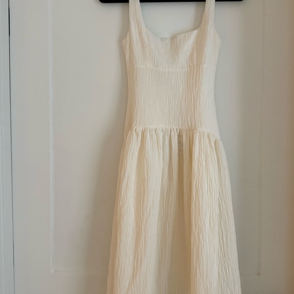 Zara Textured Strappy Dress - Picture 3 of 5